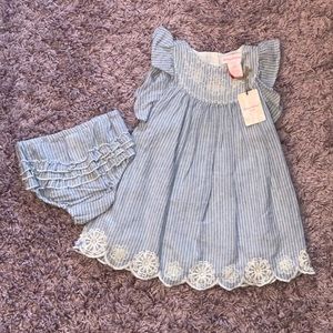 Tommy Bahama NWT pinstriped 24month dress
